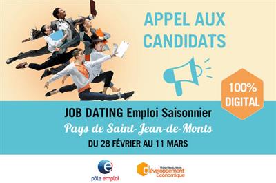 job dating 2022 candidats xl large personnalisé